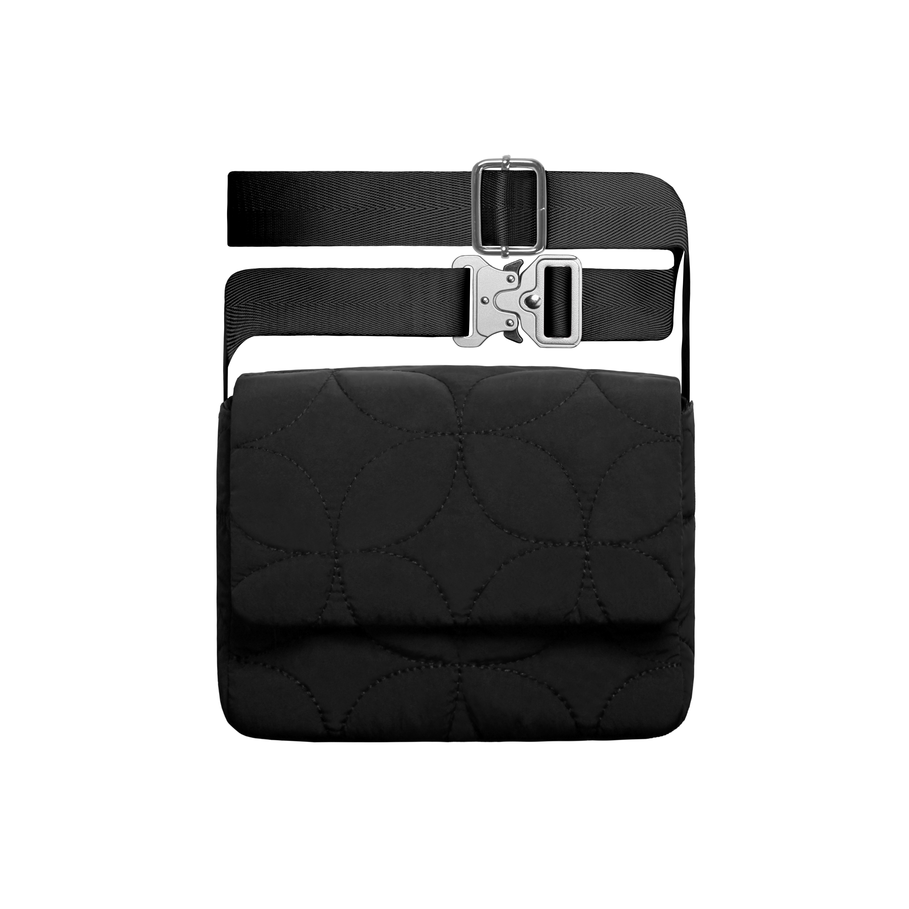 CIRCLES MONOGRAM PUFFER BAG ONYX ( S )
