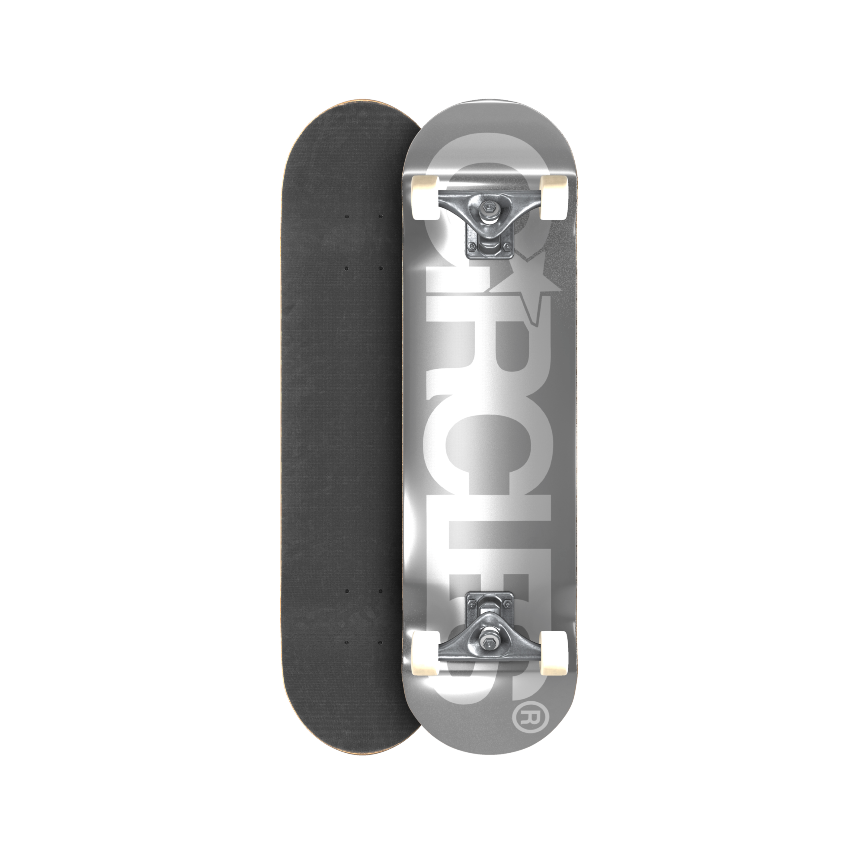 CIRCLES CHROME SKATEBOARD