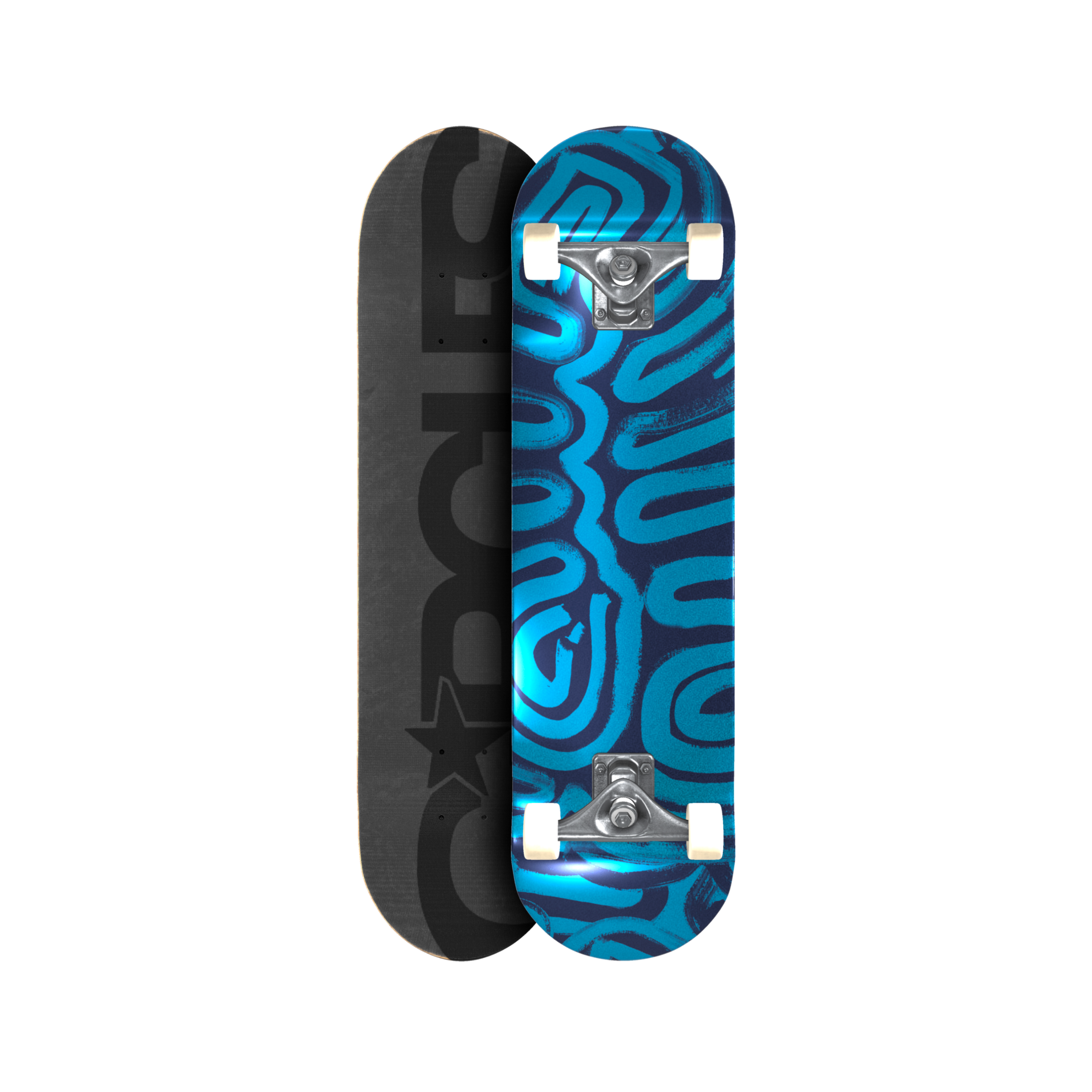 CIRCLES TAG SKATEBOARD